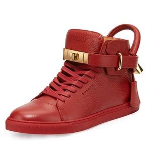 Buscemi 100 MM High-Top Sneakers, Gut